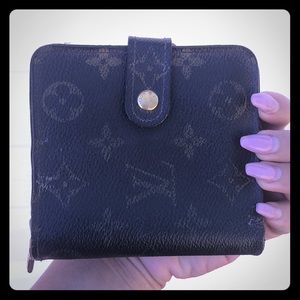 Louis Vuitton compact zip wallet in monogram